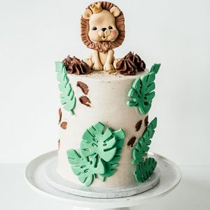 Special Occassion cakes - Lion Jungle Cake